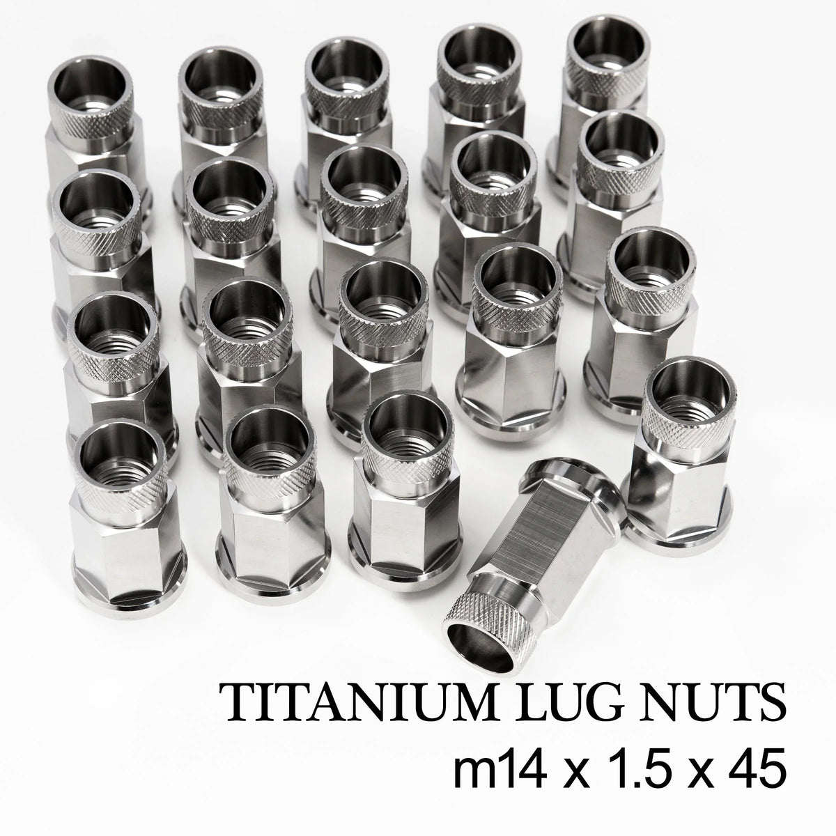 King Performance forged titanium lug nut, M14 x 1.5 x 45mm, for air-cooled VW