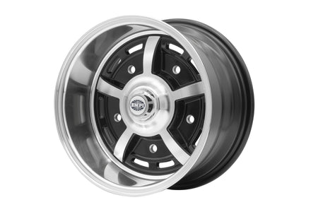 EMPI Sprintstar 5-spoke wheel 15x8 gloss black for 1949-1967 VW Beetle, 5x205, EMPI 00-2321-0