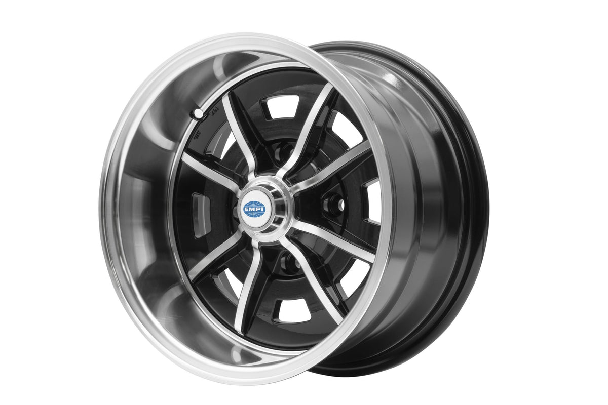 EMPI Sprintstar 15x8 Gloss Black with Polished Spokes and Lip 4x130 - Part 00-2322-0