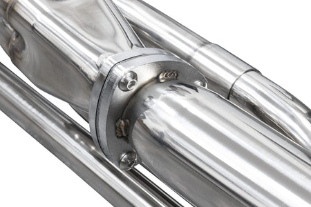 Mirror-finish stainless buggy exhaust system for air-cooled VW Type 1, EMPI 00-3381-0