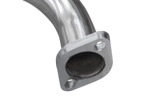 EMPI buggy exhaust slip-fit joints and heat riser detail