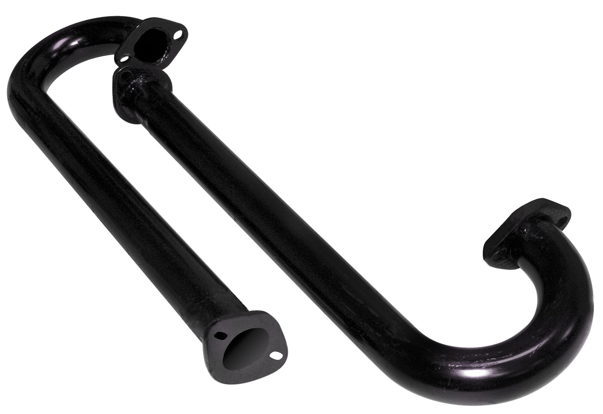 EMPI 1-5/8 inch J-tubes pair for EMPI 00-7320-0 merged header, 00-3422-0
