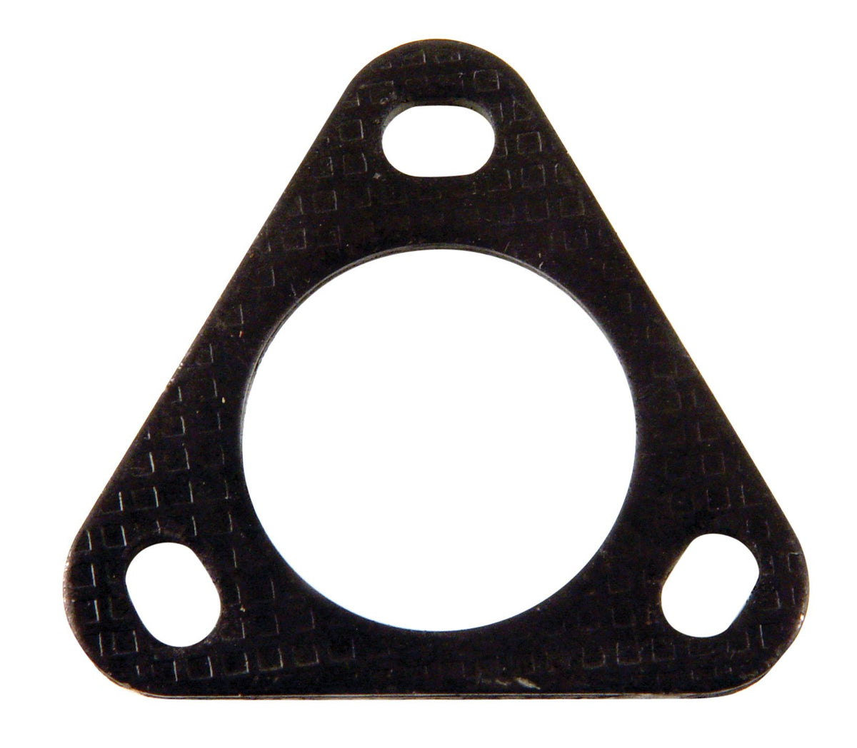 EMPI 00-3695-0 small 3-bolt steel exhaust flange, 1-3/4 in I.D. with slotted holes, for VW exhaust — main view
