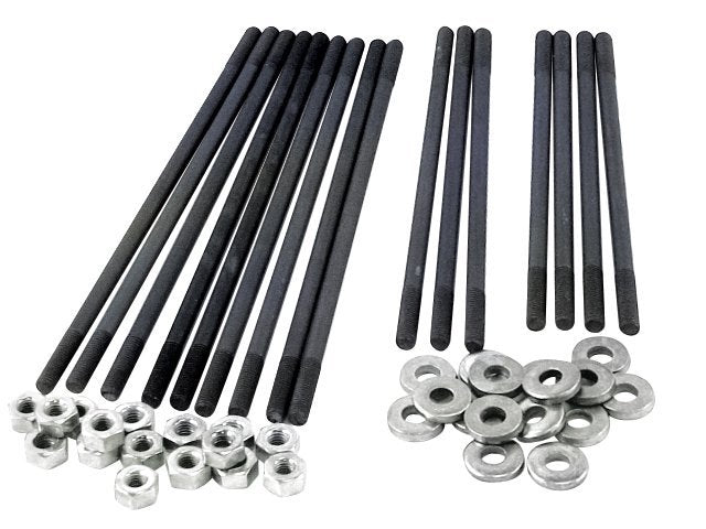 EMPI 00-4020-0 8mm Chromoly Case Stud Kit Stock Length Dual-Port VW Type 1