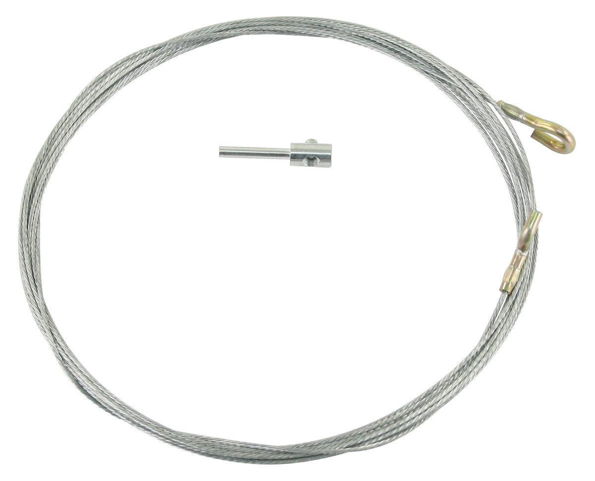 EMPI 00-4863-0 universal 15 ft throttle cable kit with loop and dog-leg ends, for VW and dune buggy — main view