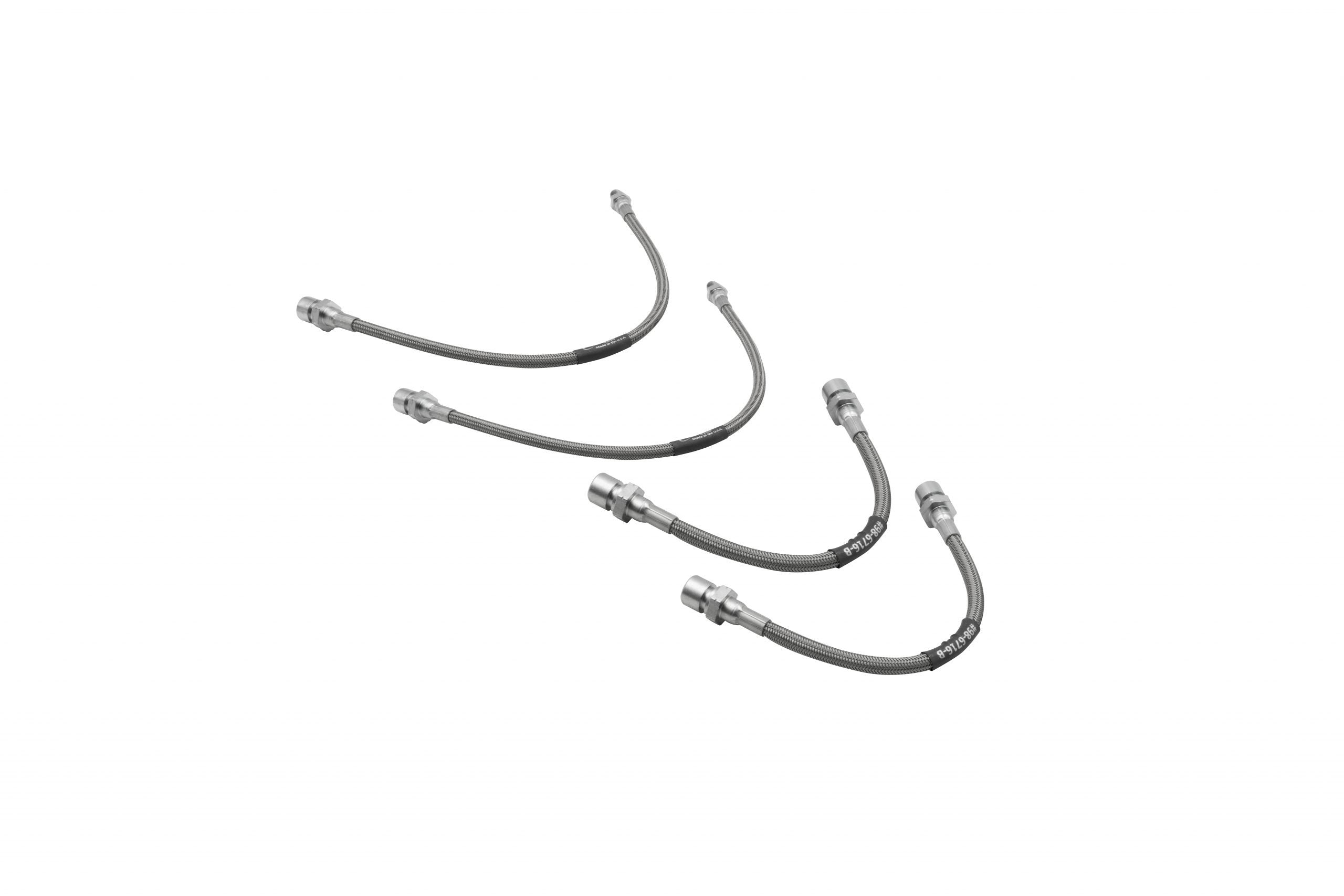 EMPI Braided Stainless Brake Line Kit T1 65-68 00-5586-0