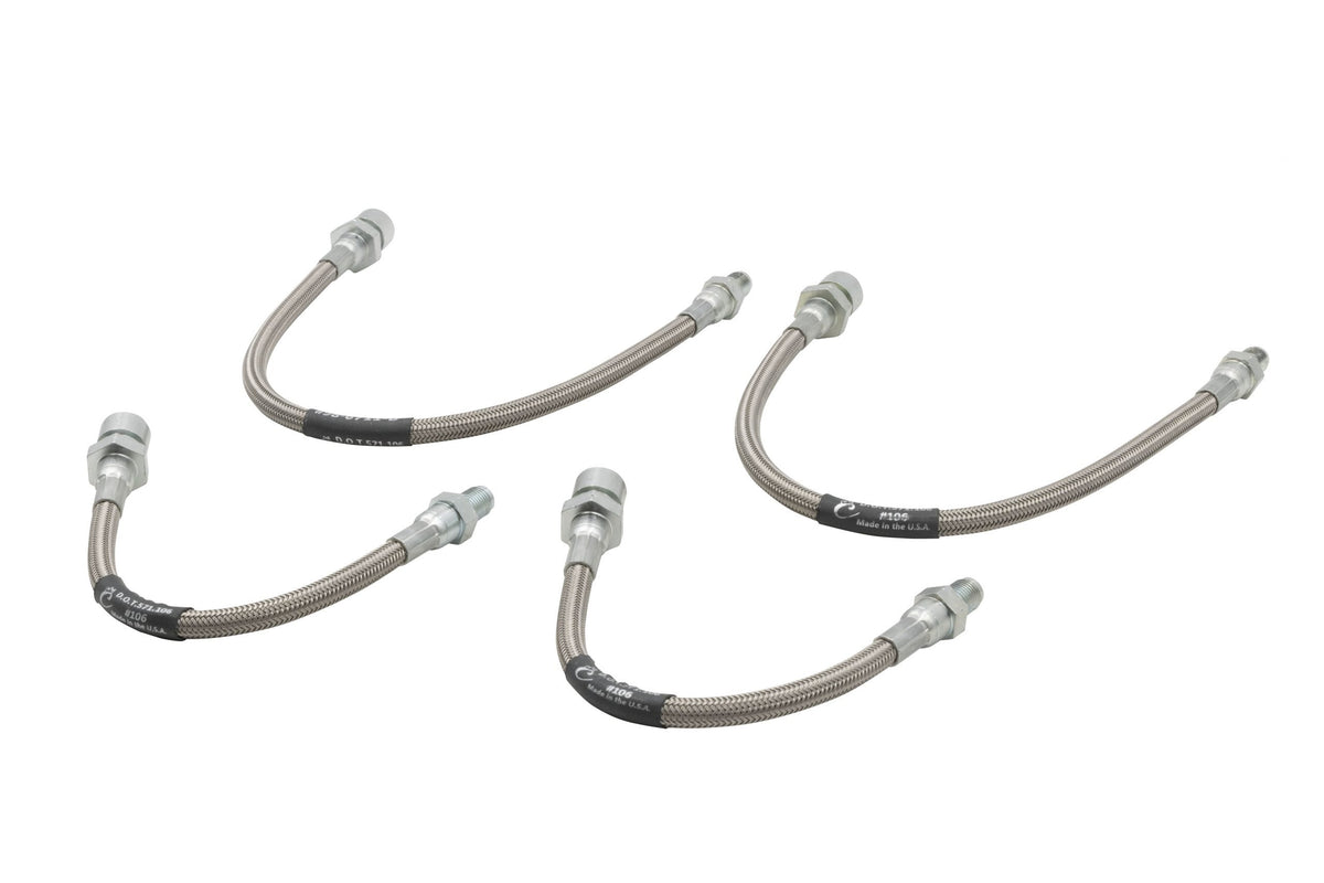 EMPI Braided Stainless Brake Line Kit T1 69-On 00-5587-0