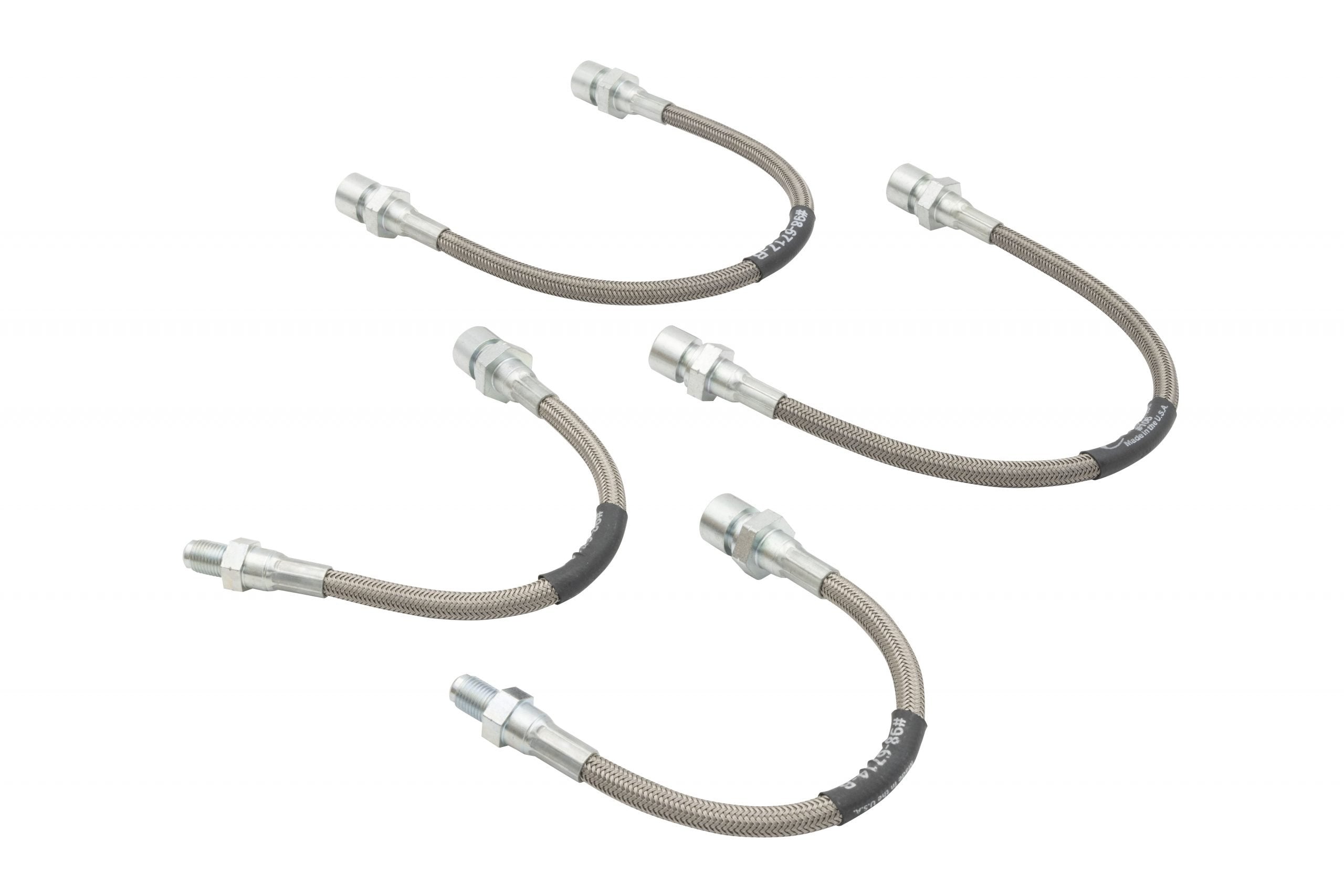 EMPI Braided Stainless Brake Line Kit S/B 74-On 00-5589-0