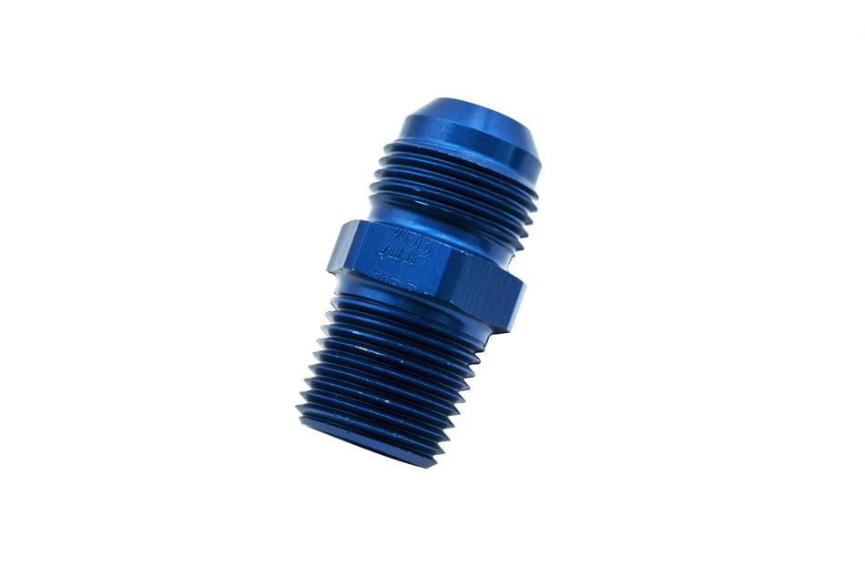 XRP AN Flare to NPT Adapter aluminum fittings various sizes natural black anodized