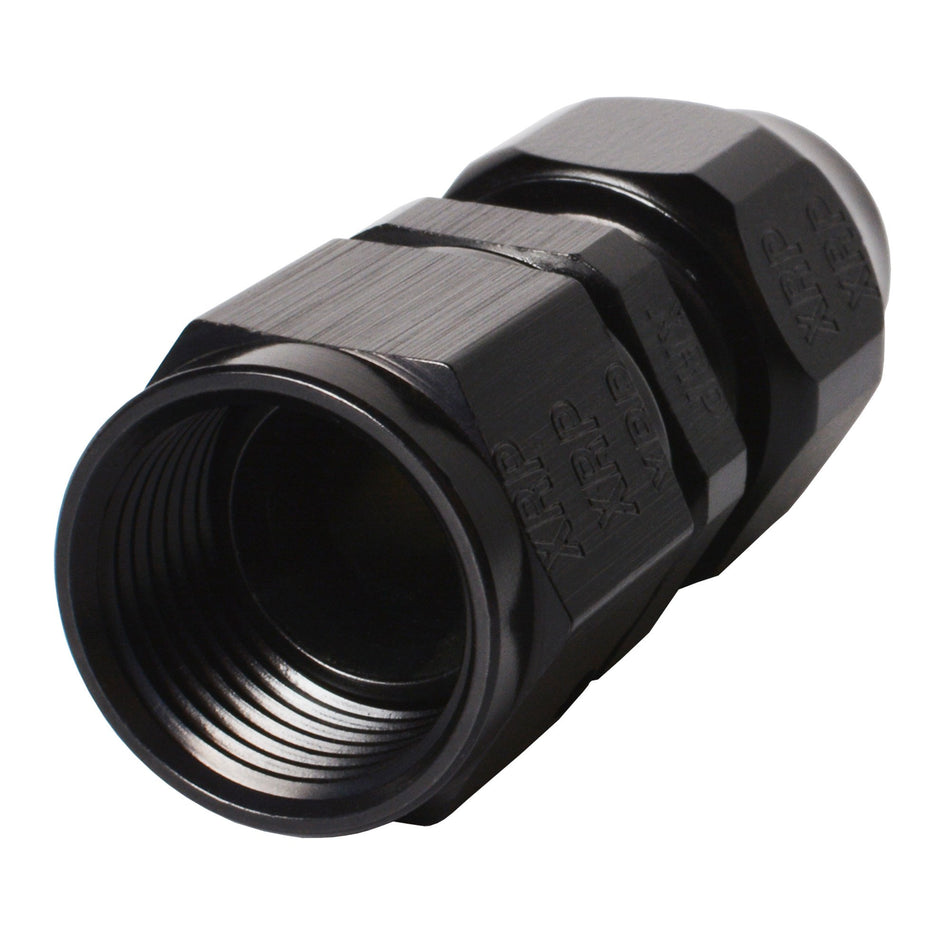 XRP 8 AN Tubing Adapter 1/2 inch hard line black anodized male female