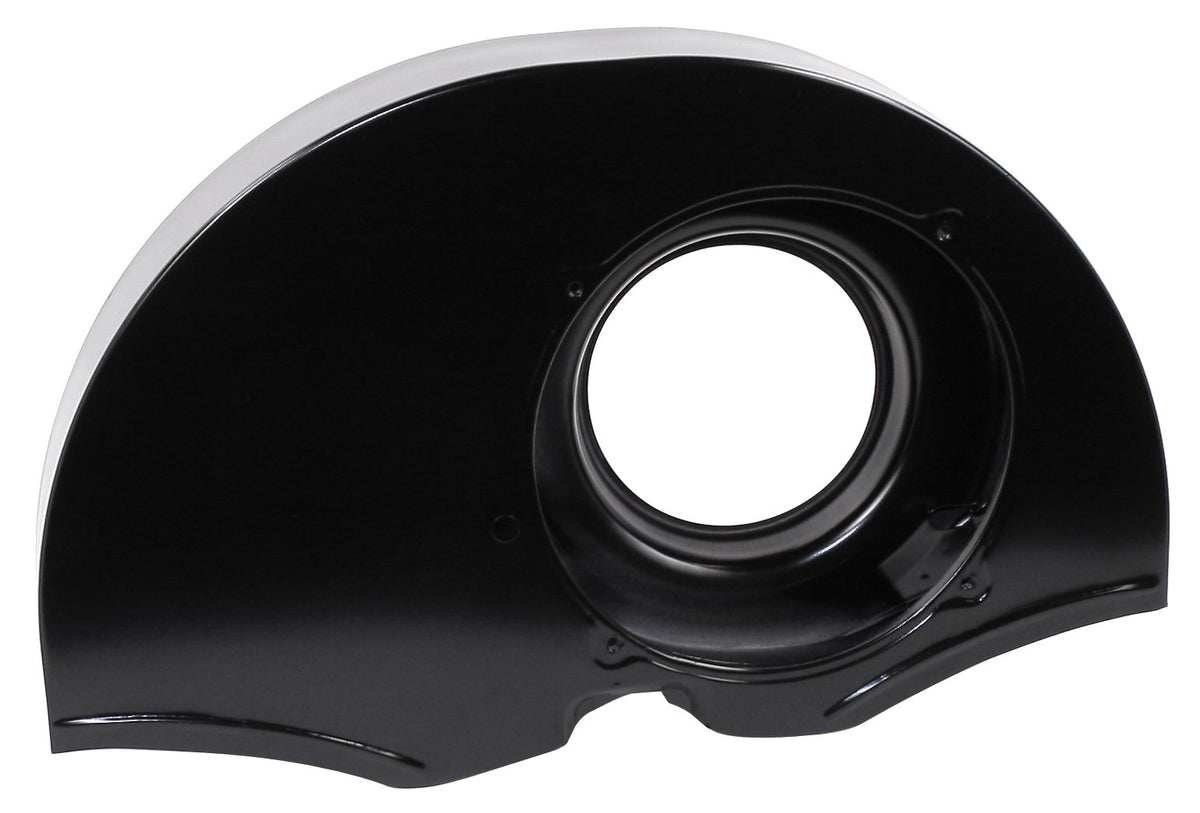 EMPI 00-8672-7 black doghouse fan shroud without heater ducts for VW Type 1 upright engines — EMPI manufacturer photo