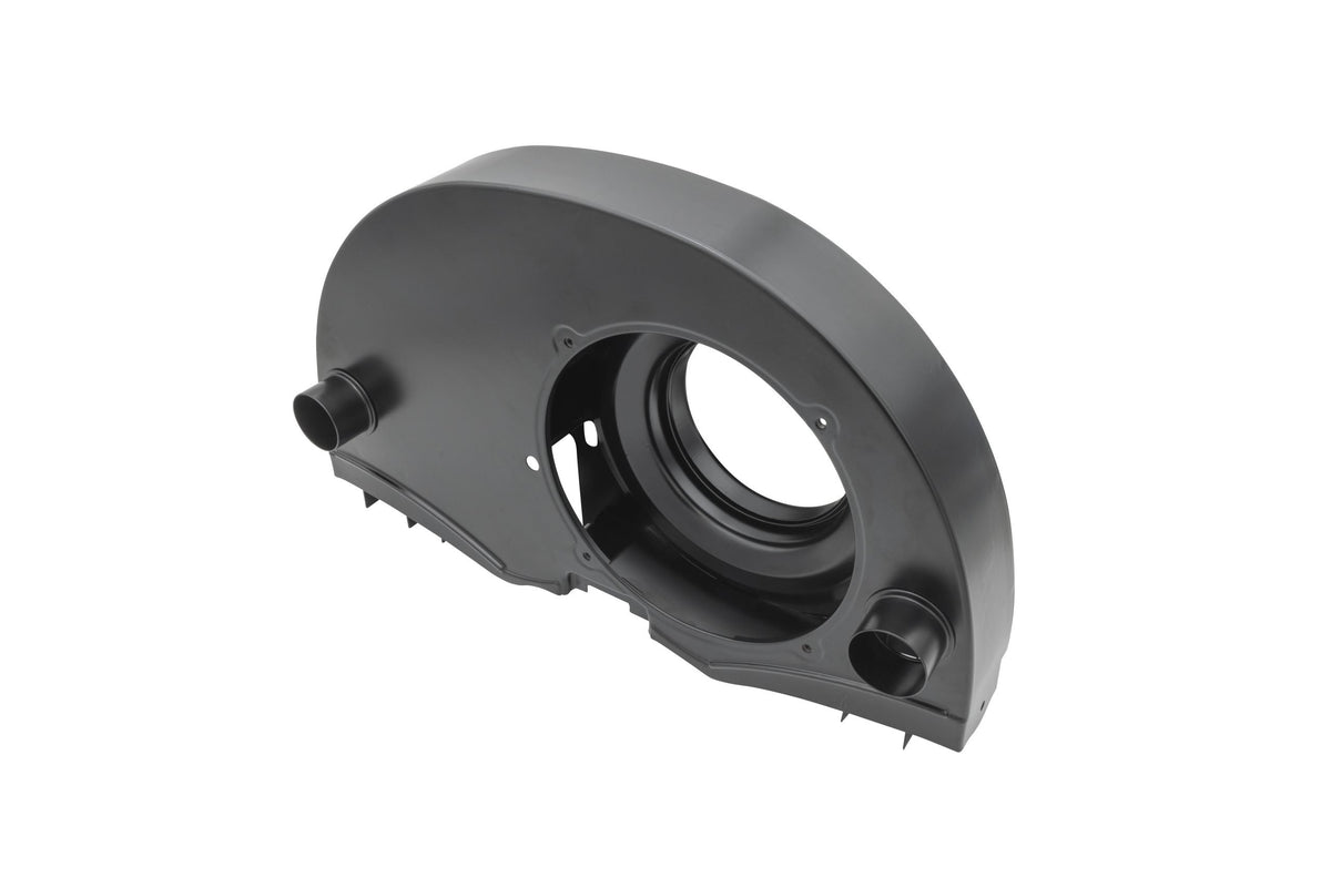 EMPI Super Shroud, Early 36HP VW Beetle & Ghia, Doghouse With Heater, Semi-Gloss Black - Part 00-8678-0
