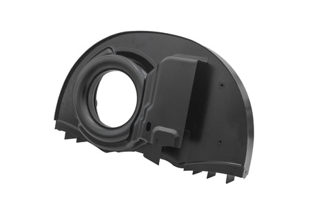 EMPI Super Shroud 36HP style shroud installed on VW Type 1 engine, angled view