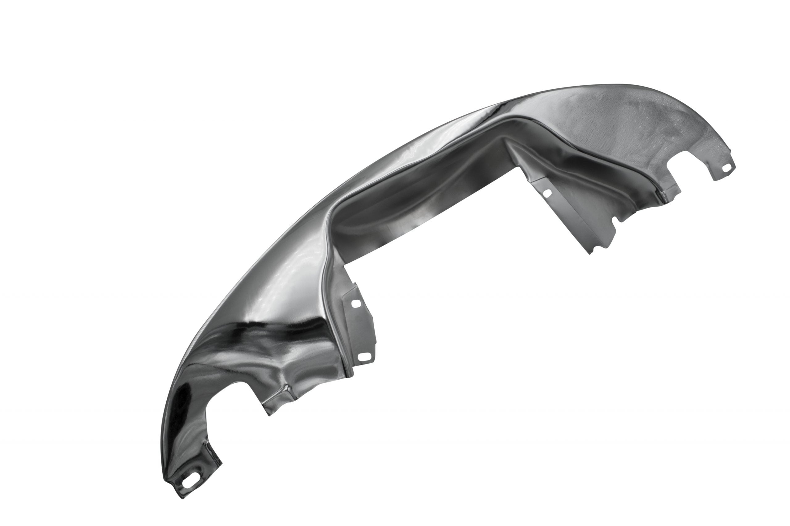 EMPI Chrome Rear Tin with Heat Riser 00-8943-0