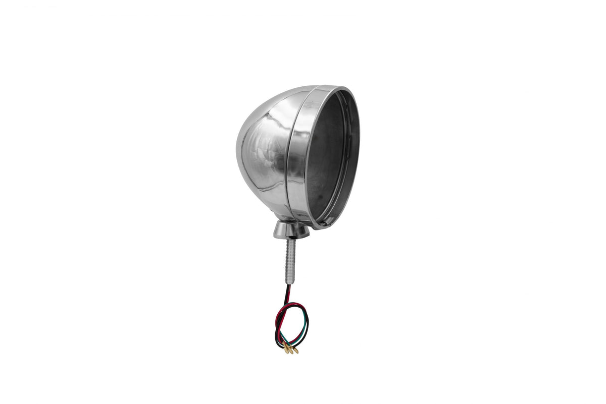 EMPI 7 inch Deluxe Stainless Steel Headlight Housing 00-9317-7