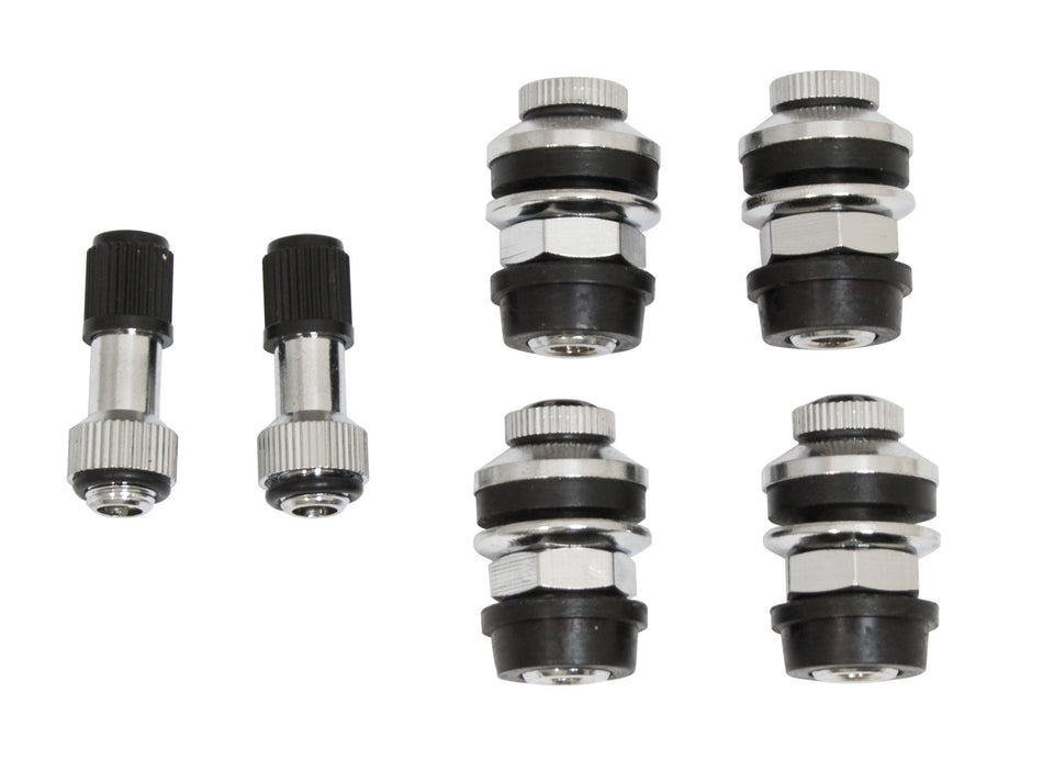 EMPI flush mount valve stems for VW aftermarket wheels, set of 4, EMPI 00-9514-0