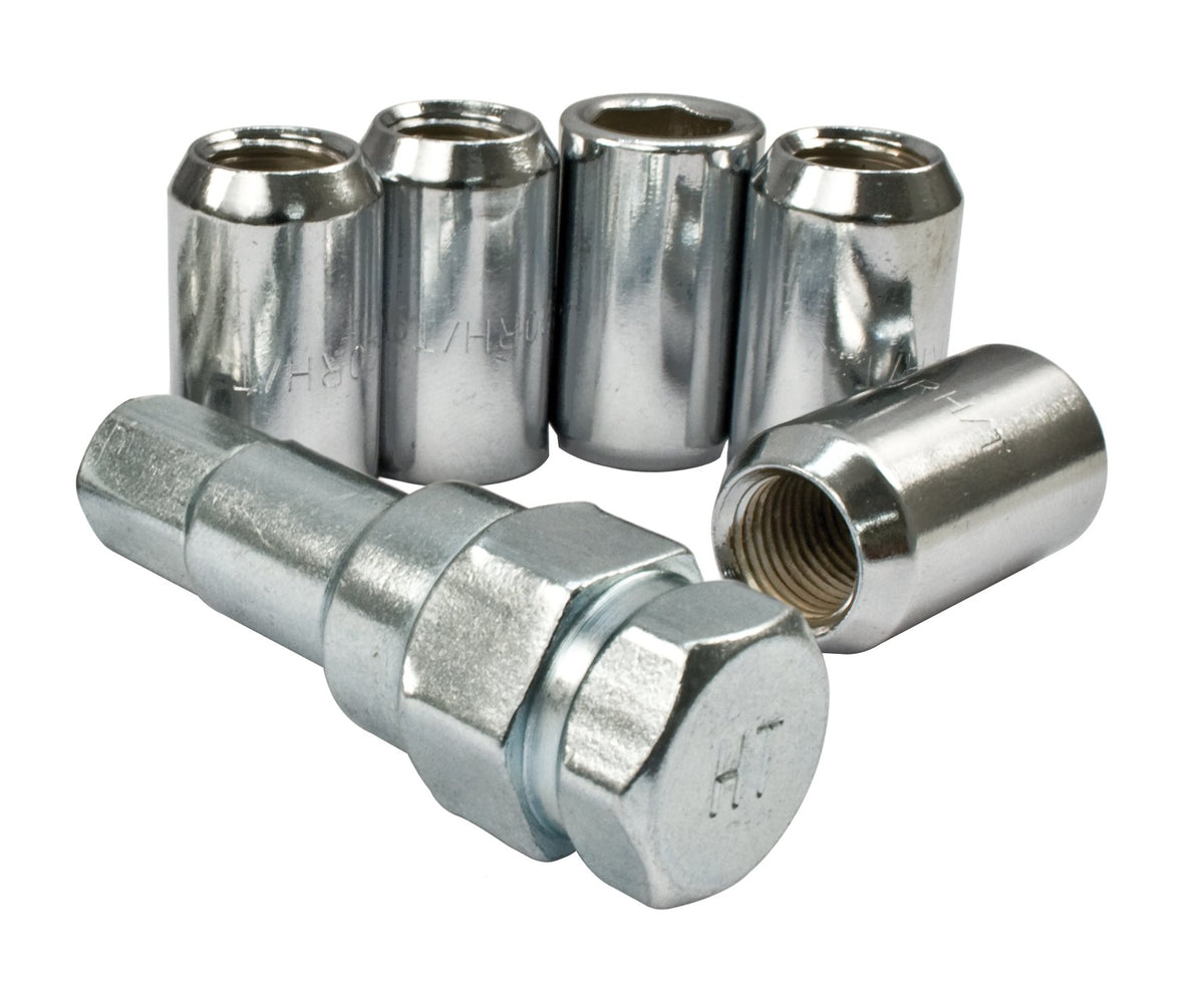 EMPI chrome 60 degree lug nut kit for 1971-1979 VW Bus, 5x112, M14x1.5, EMPI 00-9547-0