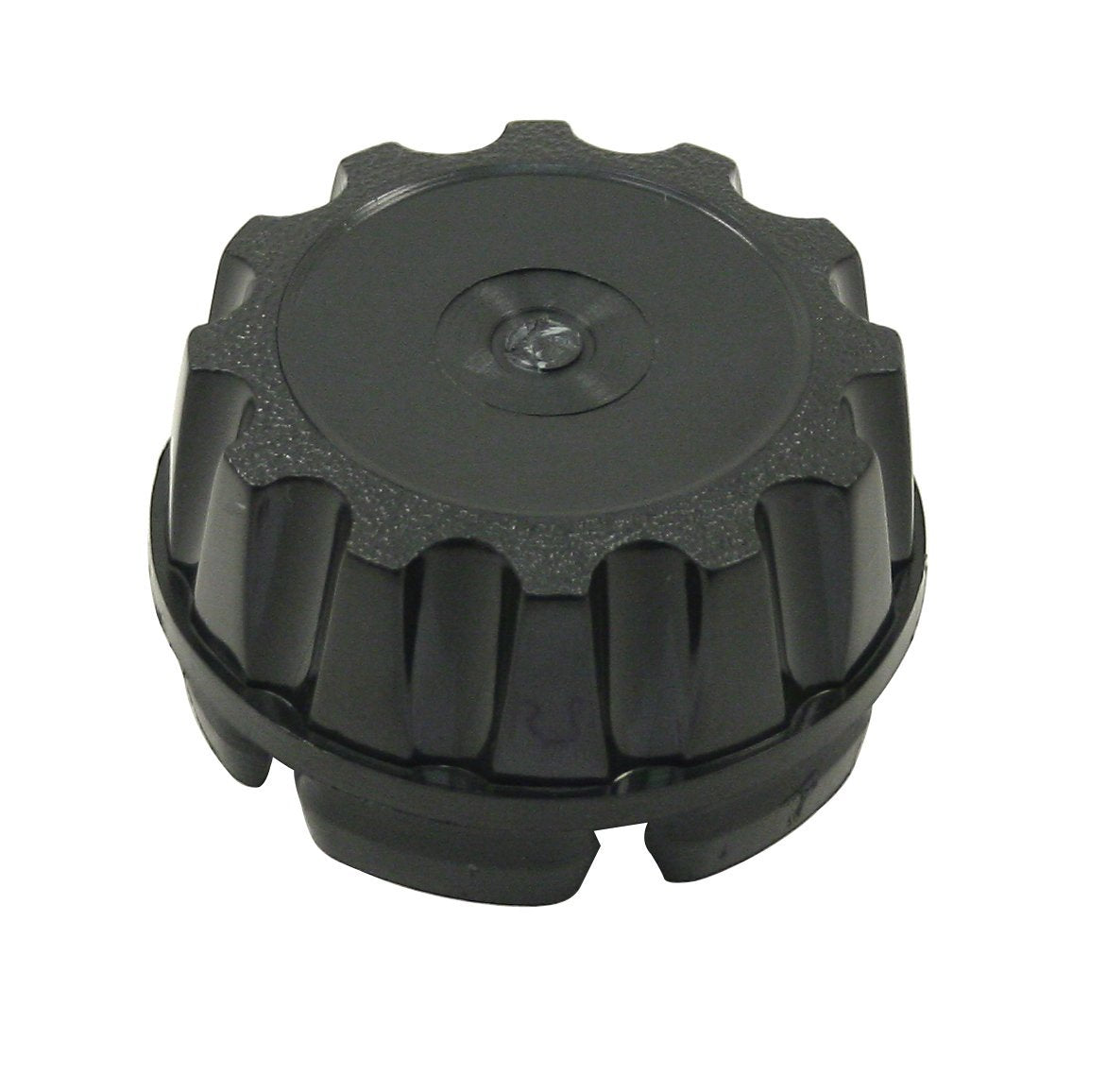 EMPI 8-spoke black center cap, fits AE and RK for 1968-1979 VW Beetle 4-lug, EMPI 00-9567-0