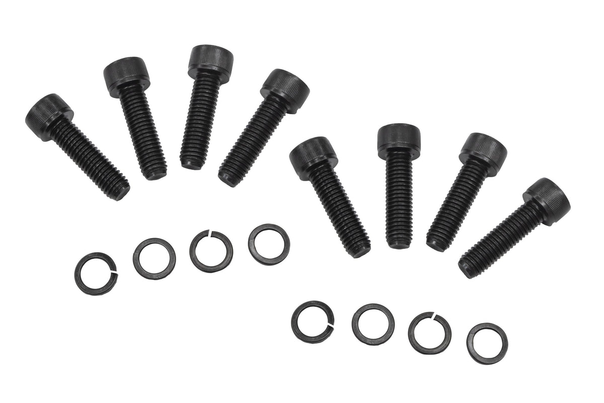 EMPI 00-9586-0 spring plate cover spacer kit, 5mm black-coated laser-cut steel spacer, alternate view