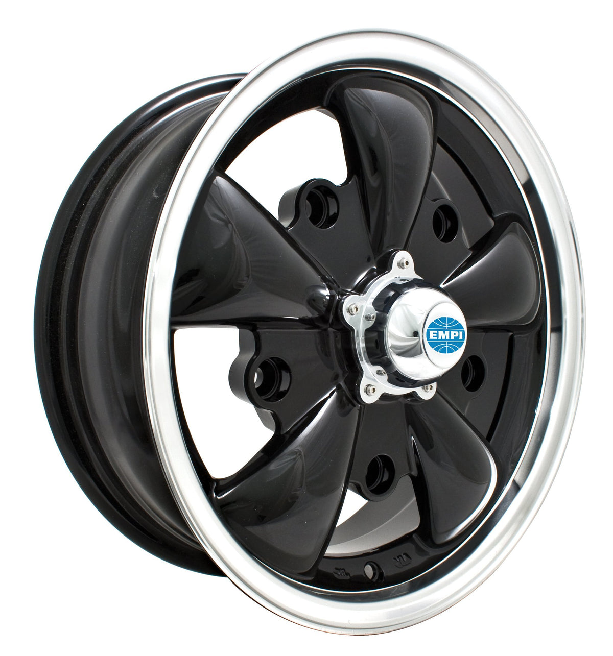EMPI Gloss Black Polished Lip Wheel