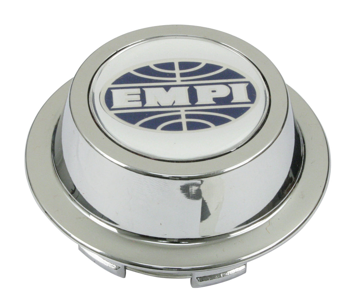 EMPI Sprintstar and 914 Alloy standard chrome center cap for VW Beetle, Ghia and Type 3 EMPI wheels, EMPI 00-9707-0