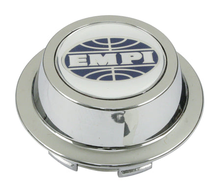 EMPI Sprintstar and 914 Alloy standard chrome center cap for VW Beetle, Ghia and Type 3 EMPI wheels, EMPI 00-9707-0