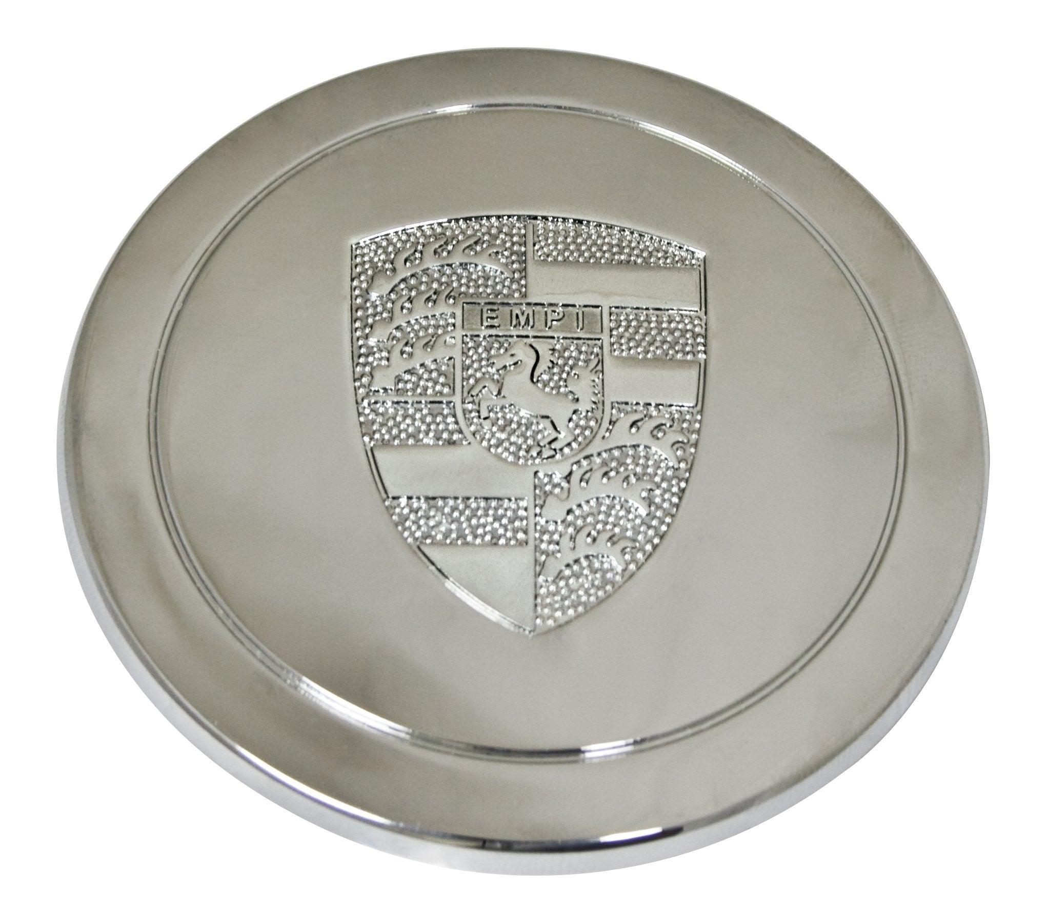 EMPI Chrome Cap (EMPI Logo), Cap Only :  Fits 911 Alloy (00-9718-0)