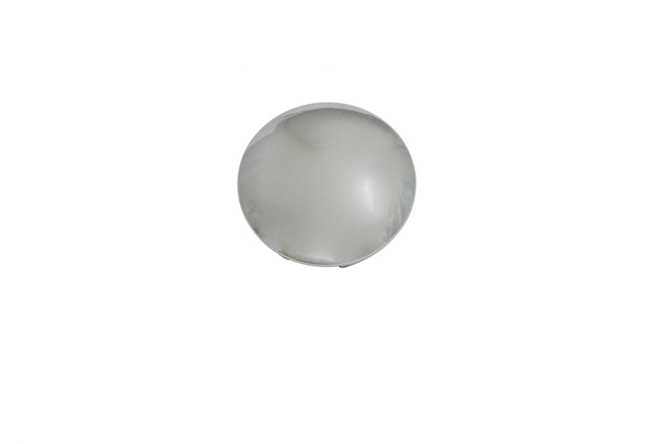 EMPI 15 inch Raider chrome plain center cap for air-cooled VW Raider wheels, EMPI 00-9721-0