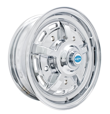 EMPI Chrome 5-Spoke Dish Wheel