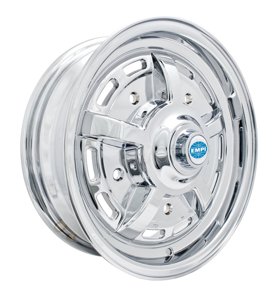 EMPI Chrome 5-Spoke Dish Wheel