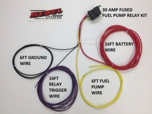 Rebel Wire electric fuel pump relay kit