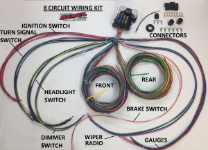 Rebel Wire 8 Circuit universal wiring harness kit