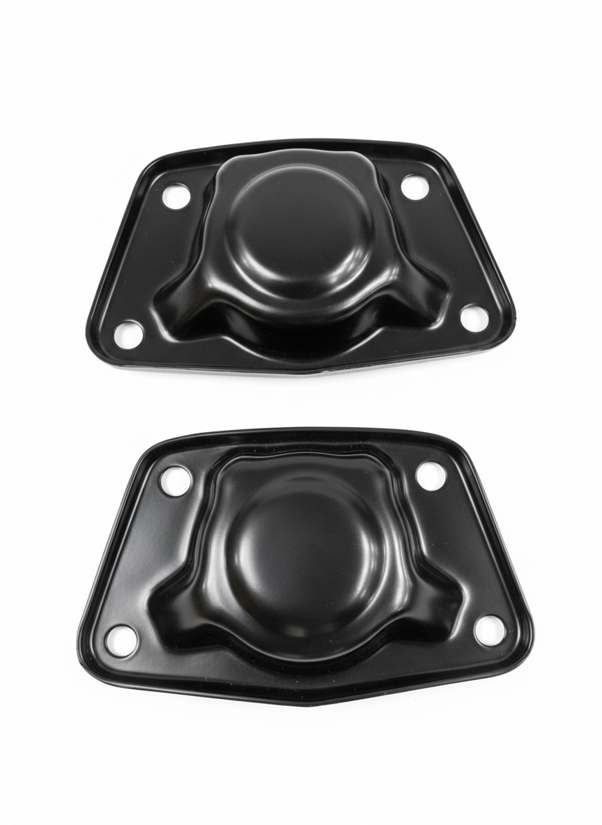 1949-1952 Beetle German Spring Plate Caps, Refurbished for Beetle (1949-1952)