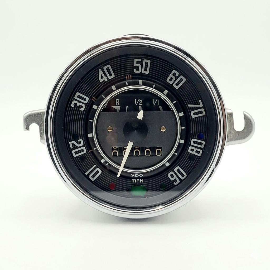 Restored 1968 VW Beetle Speedometer with Integrated Fuel Gauge for Beetle (1968)