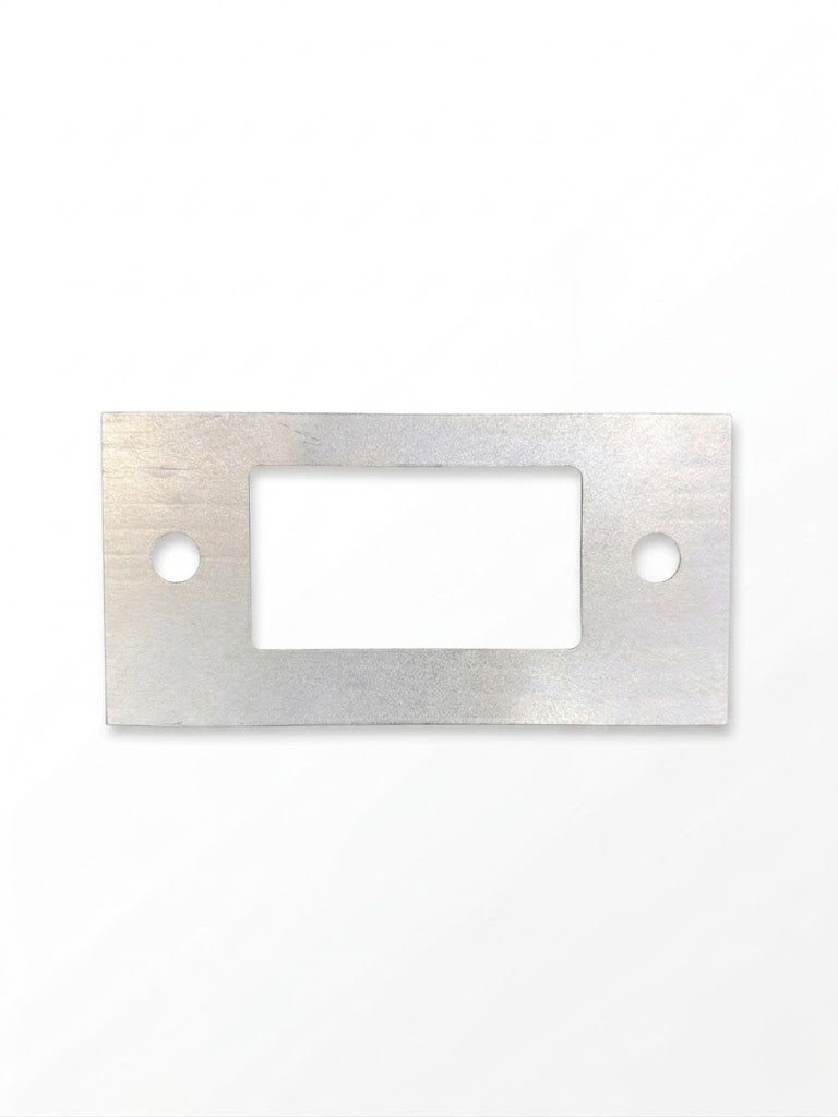 Laser cut VW Type 2 Bus dash radio delete repair panel, 1966 and earlier