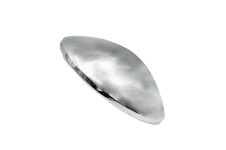 EMPI chrome Smoothie hubcap for 1968-1979 VW Beetle 4-lug steel wheels, EMPI 10-1060-B
