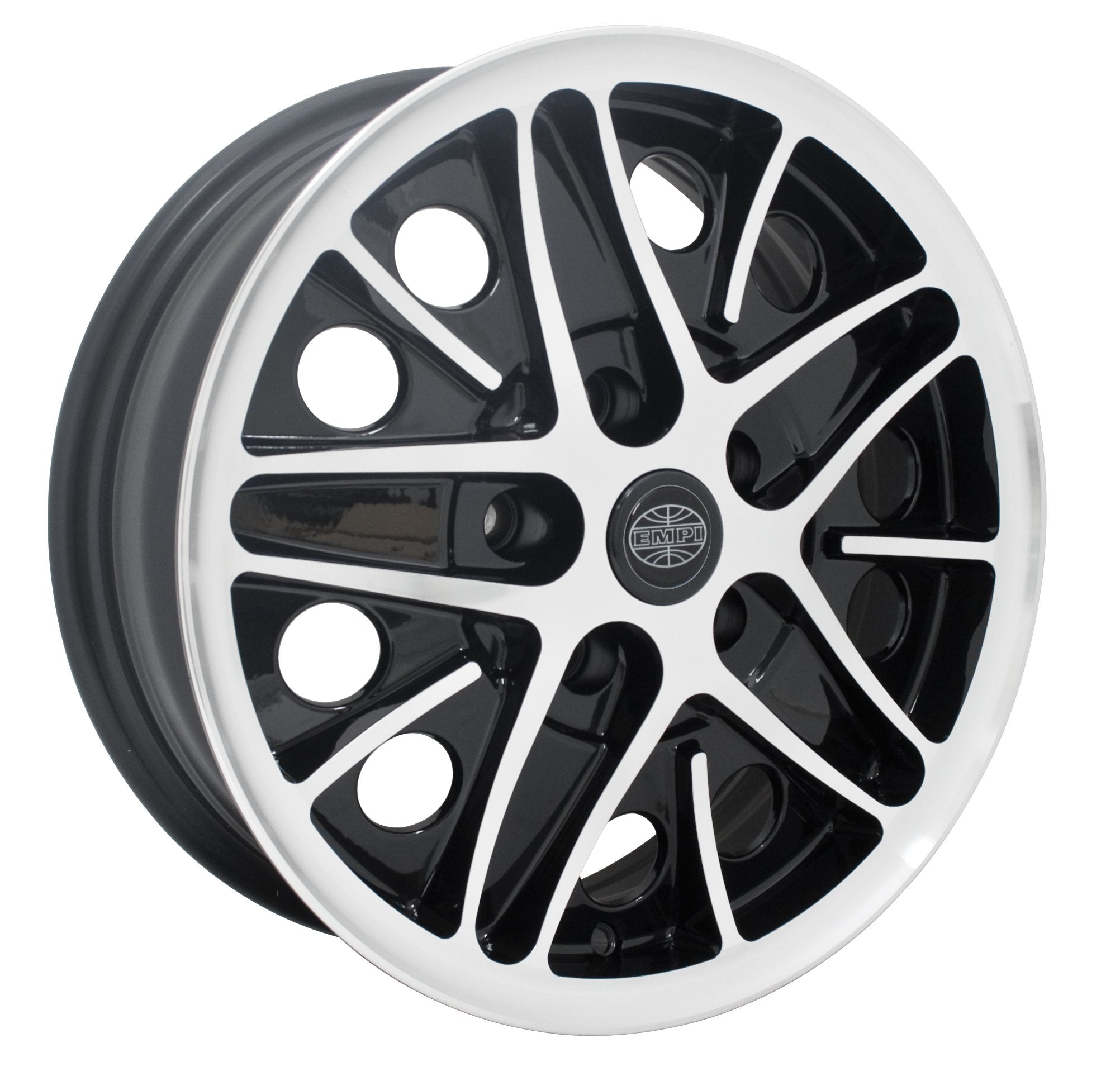 EMPI Gloss Black Polished Lip Dish Wheel
