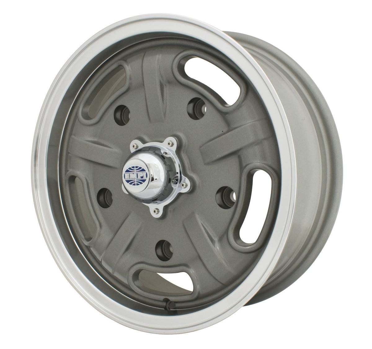 EMPI Gunmetal Grey Dish Wheel
