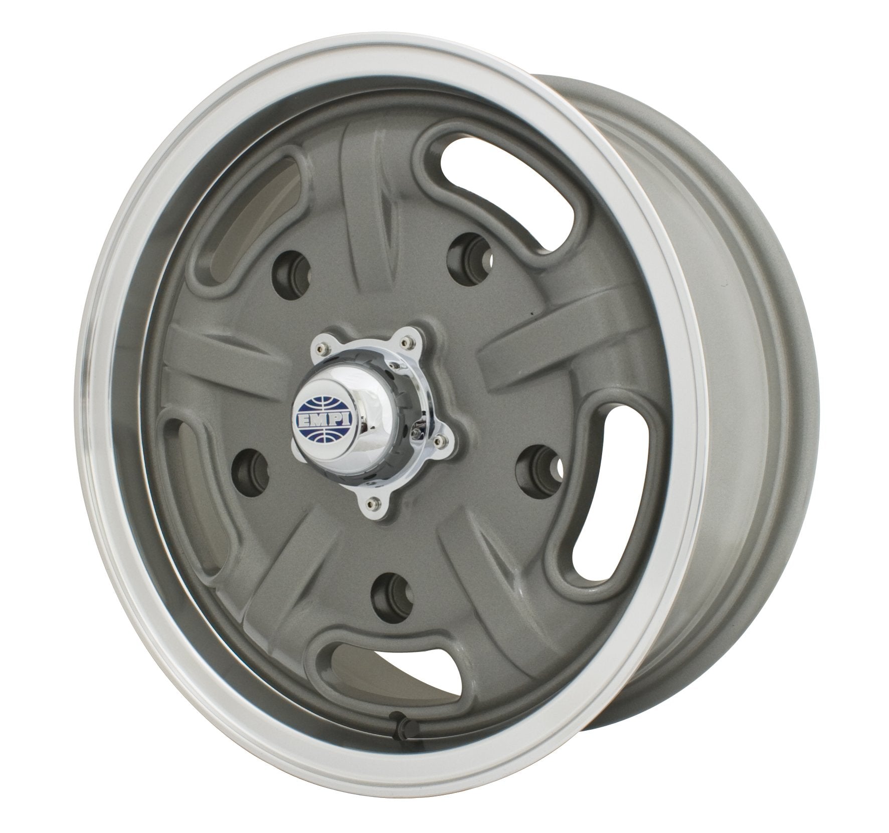 EMPI Gunmetal Grey Dish Wheel