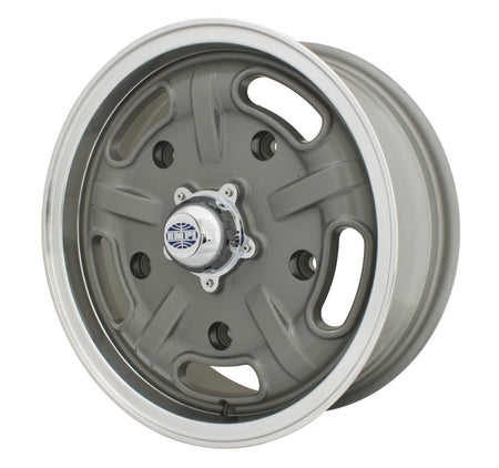 EMPI Gunmetal Grey Dish Wheel