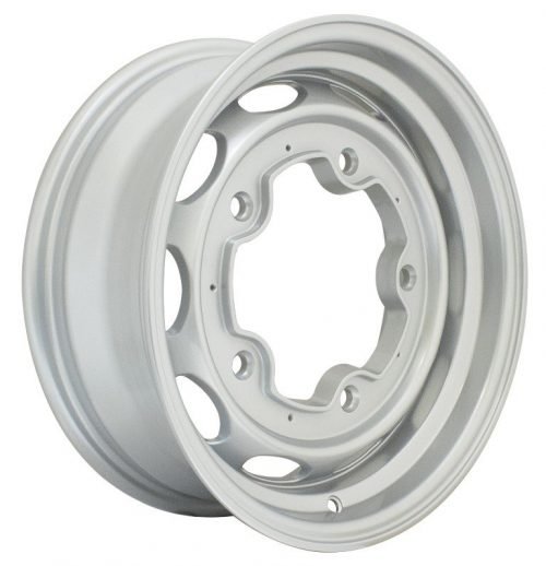 Mobelwagen Vintage 190 Wheel – Silver, 15x5.5, 5x205 Bolt Pattern, 20mm Backspace