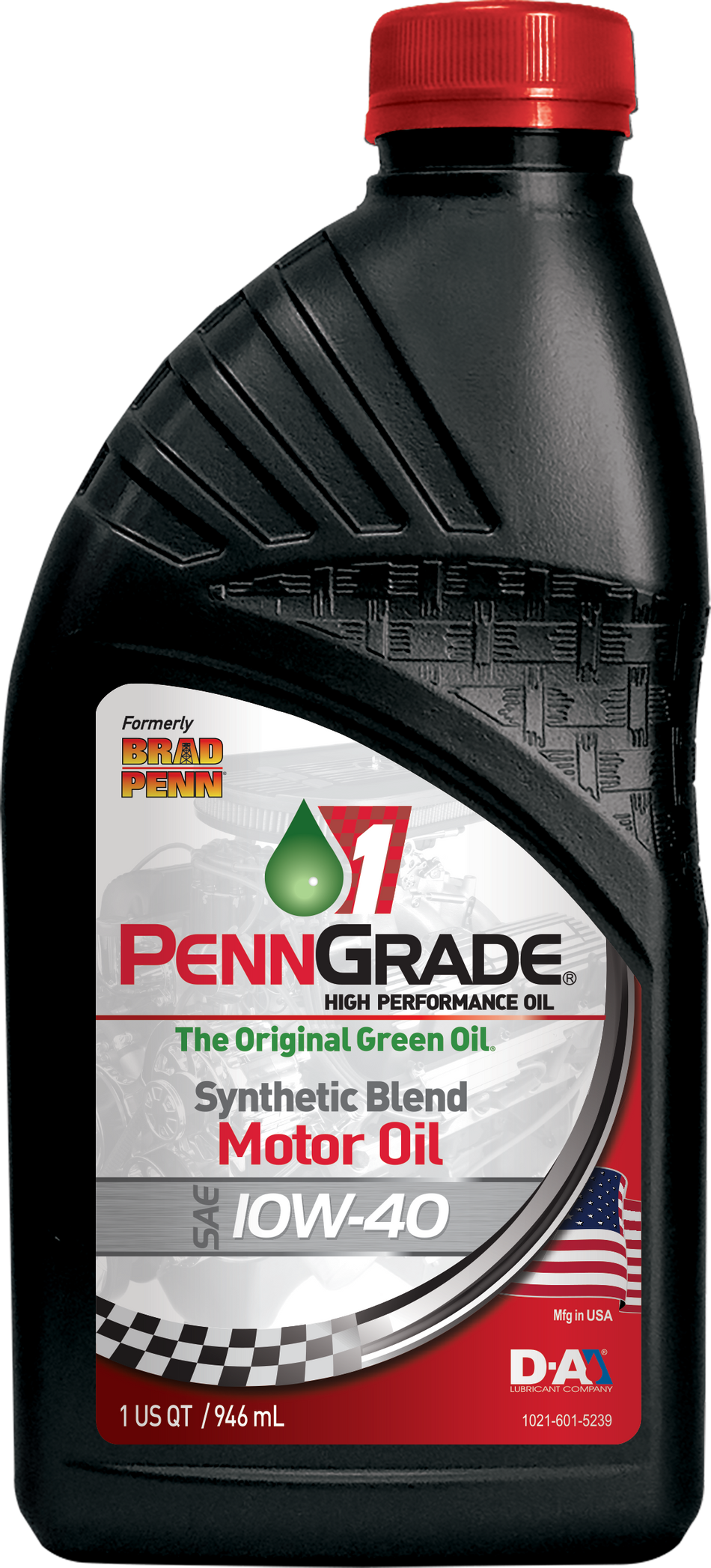PennGrade 1 High Performance Engine Oil SAE 10W-40 27-7144-6 high zinc ZDDP