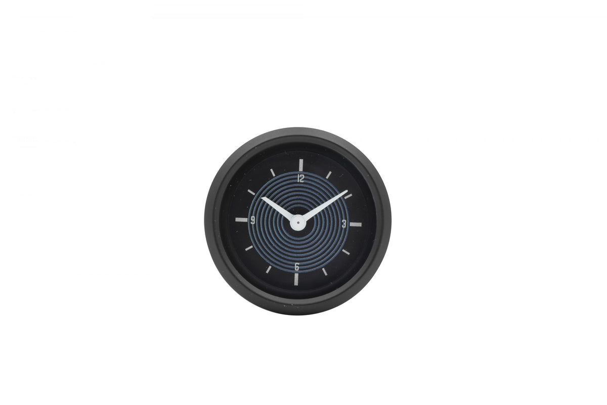Smiths 52mm Time Clock 14-1113-0 12V Black bezel VW Type 1