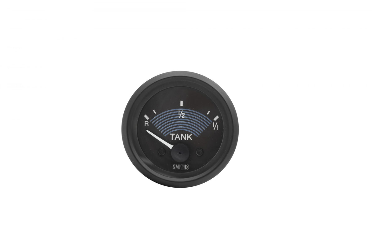 Smiths 52mm Fuel Gauge 14-1123-0 6V Black bezel VW Type 1 early 6-volt cars
