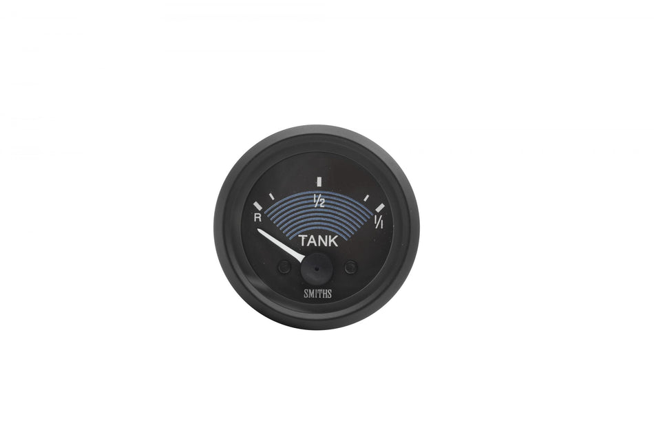 Smiths 52mm Fuel Gauge 14-1123-0 6V Black bezel VW Type 1 early 6-volt cars