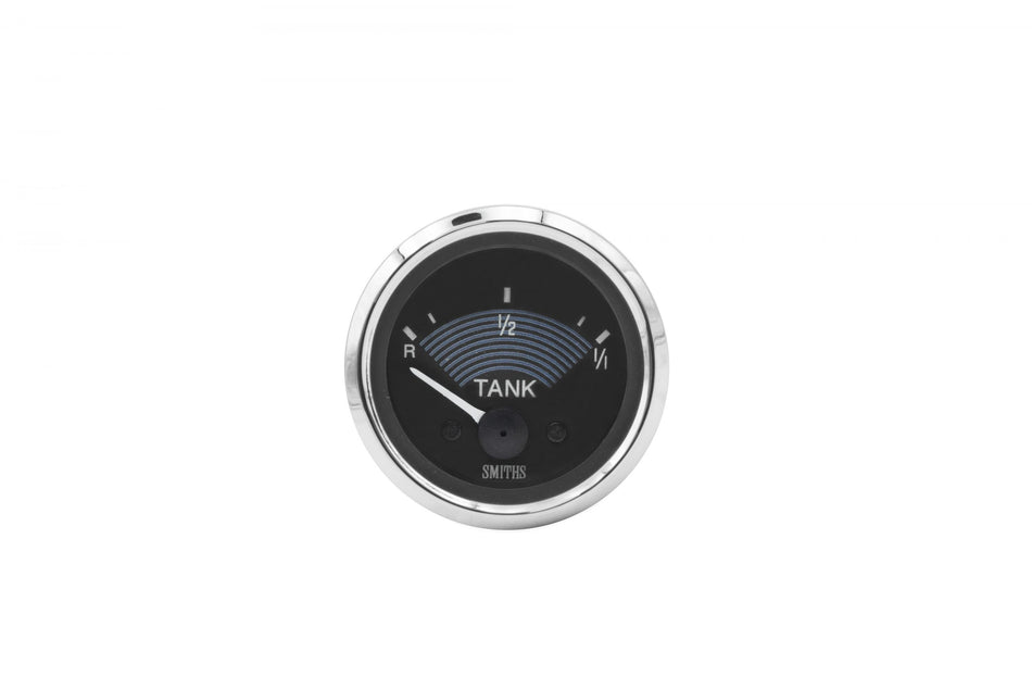 Smiths 52mm Fuel Gauge 14-1124-0 6V Chrome bezel VW Type 1 early 6-volt cars