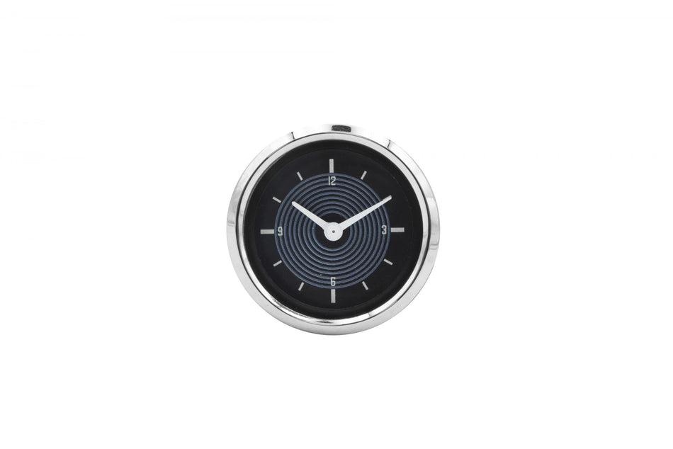 Smiths 52mm Time Clock 14-1136-0 12V Chrome bezel VW Type 2