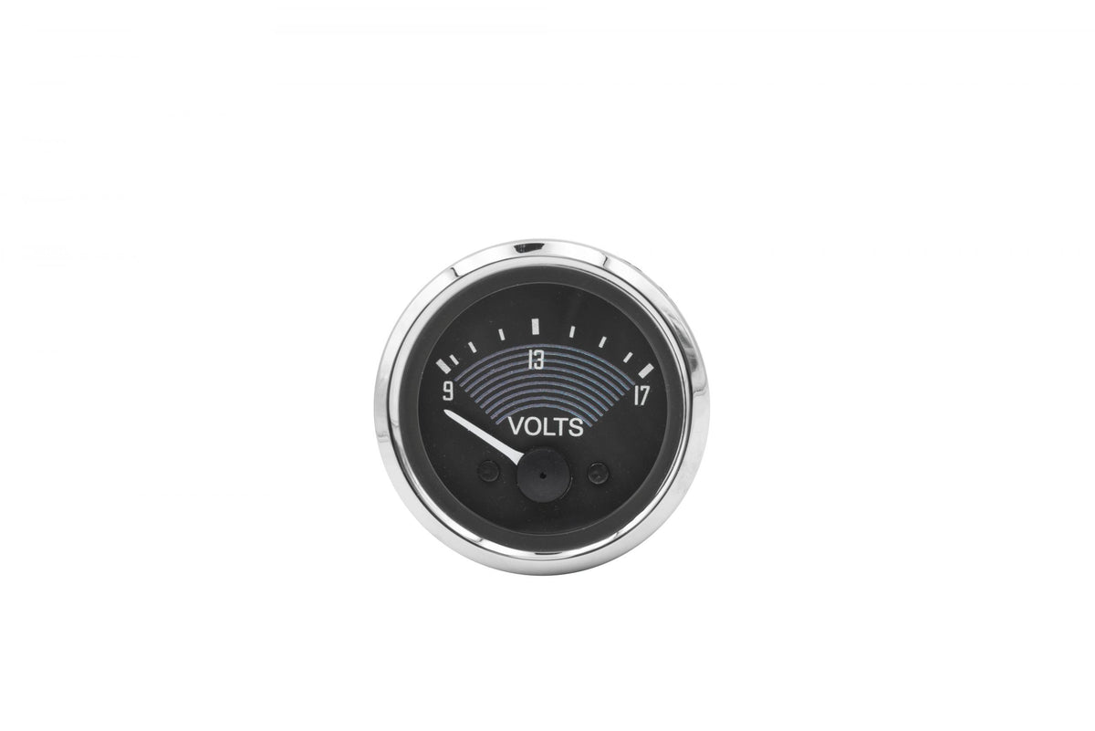 Smiths 52mm Voltmeter 14-1138-0 9-17V Chrome bezel VW Type 2