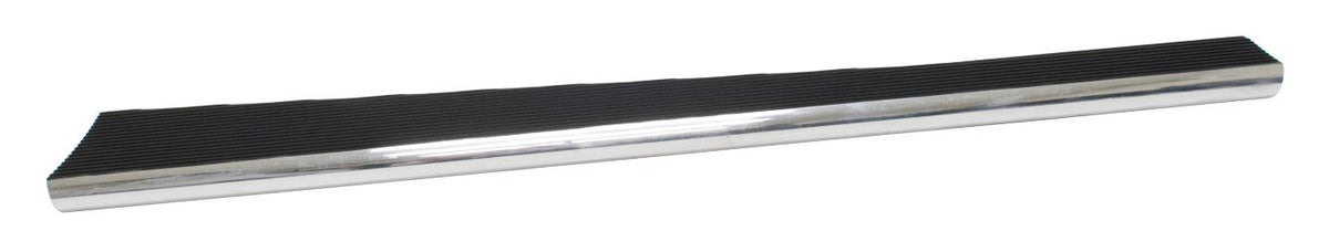 EMPI 15-3018-0 satin black running boards for VW Beetle — alternate view