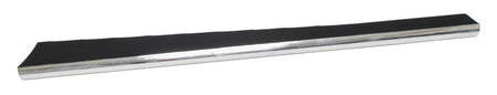 EMPI 15-3018-0 satin black running boards for VW Beetle — alternate view